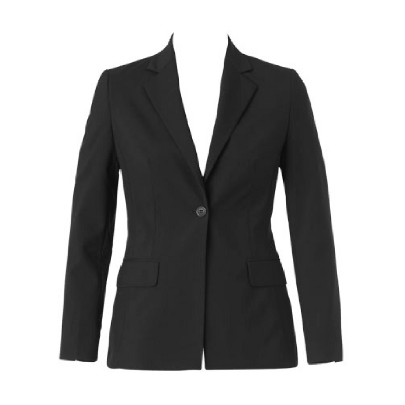 NNT Womens Formal Stretch 1 Button Mid Length Jacket Business One Button CAT16H- Bannav S Bannav LLC