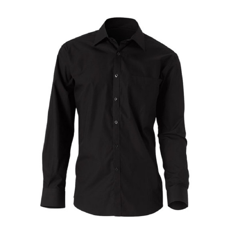 NNT Mens Polycotton Long Sleeve Cutaway Collar Classic Fit Shirt Business CATD1H- Bannav S Bannav LLC