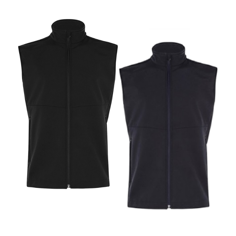 NNT Mens Bonded Fleece Jacket Zip Neck Winter Warm Comfy Sleeveless Vest CATF2A- Bannav S Bannav LLC