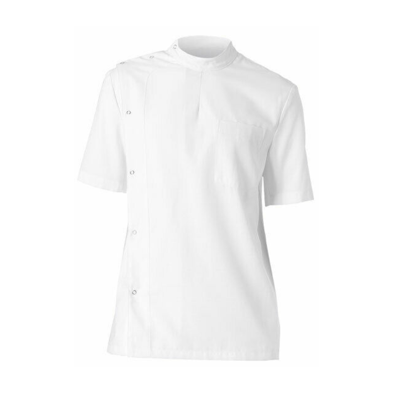 NNT Unisex Adults Neatron Stud Front Jacket Chef White Classic Fit Work CATP2H- Bannav S Bannav LLC