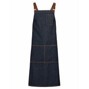NNT Unisex Chef Memphi Cross Back Denim Apron Work Safety Tough Durable CATK2M- Bannav S Bannav LLC
