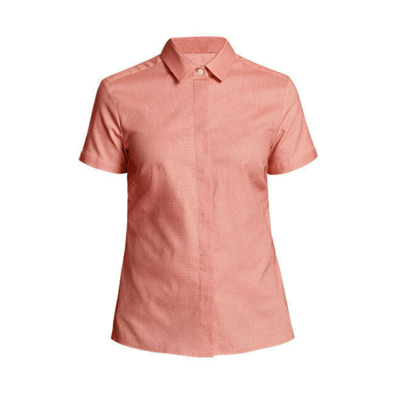 NNT Womens Short Cuff Band Sleeve Formal Shirt Tunic Classic Business CATU5J- Bannav S Bannav LLC
