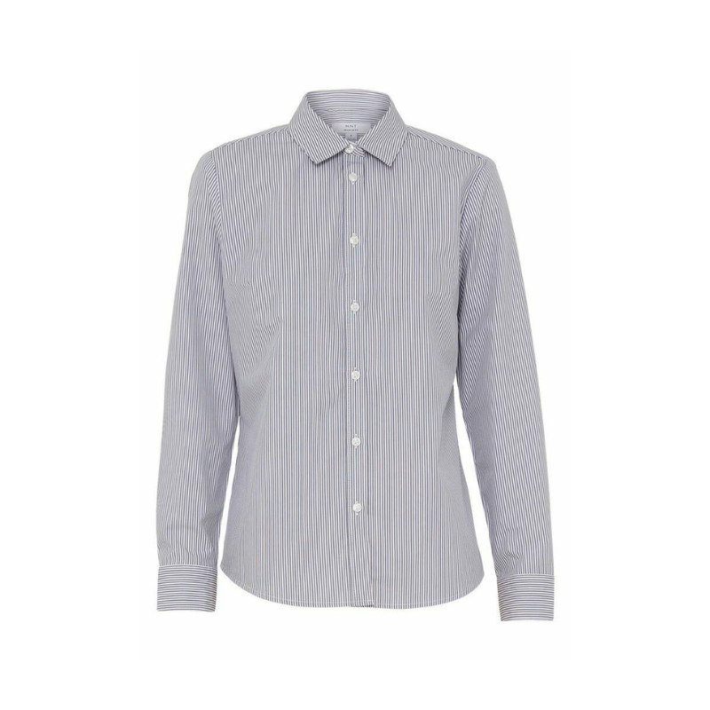 NNT Womens Avignon Stripe Long Sleeve Formal Shirt Comfy Business Shirts CATUKT- Bannav S Bannav LLC
