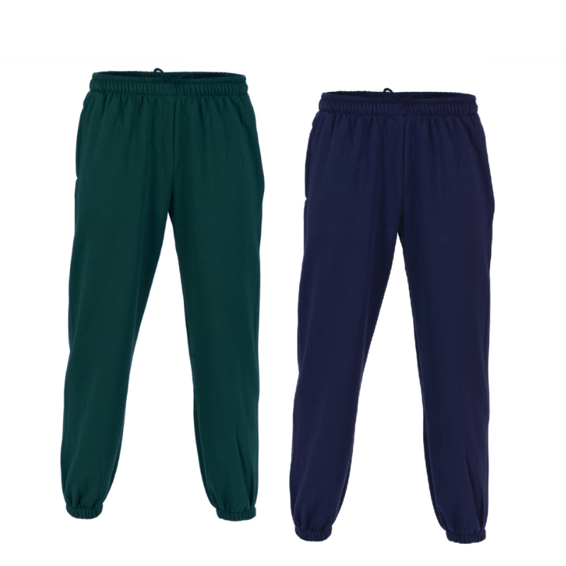 DNC Workwear Mens Poly/Cotton Fleecy Track Pants Comfortable Work 5401- Bannav S Bannav LLC