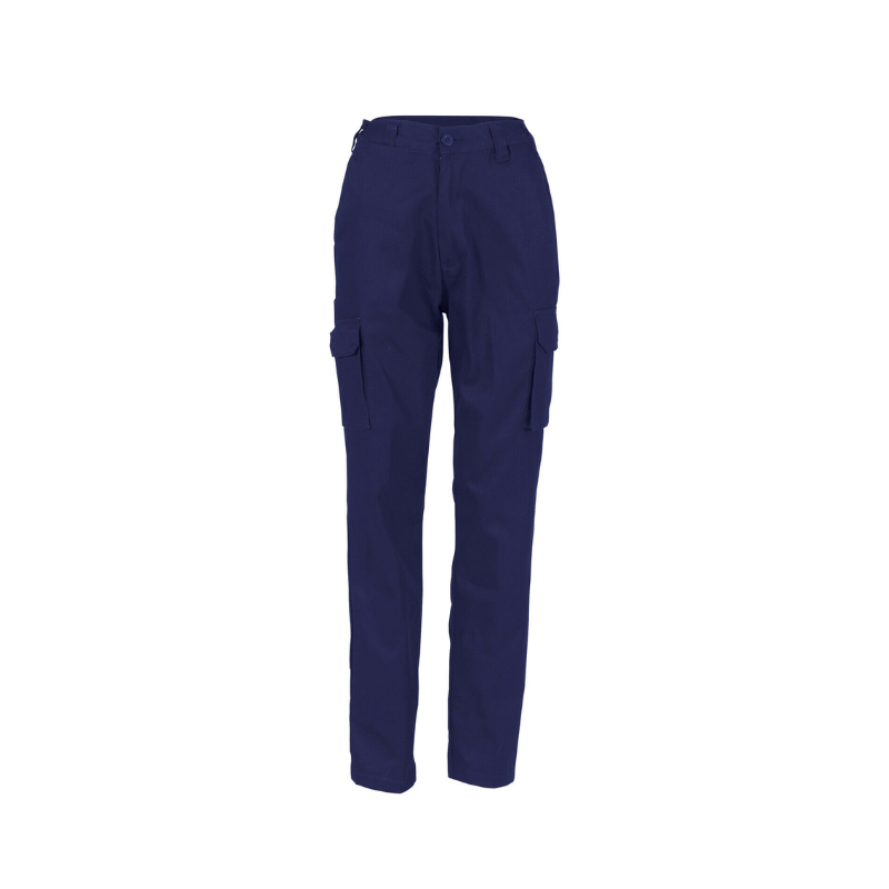 DNC Workwear Ladies Cotton Drill Cargo Pants Pants Tough Work Casual 3322- Bannav S Bannav LLC