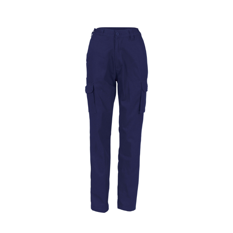 DNC Workwear Ladies Cotton Drill Cargo Pants Pants Tough Work Casual 3322- Bannav S Bannav LLC