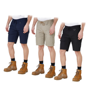 Elwood Mens Elastic Utility Short Summer Stretch Comfortable Workwear EWD203- Bannav S Bannav LLC