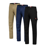 Hard Yakka Mens 3056 Stretch Canvas Cargo Pants Tough Slim Comfort Work Y02880- Bannav S Bannav LLC