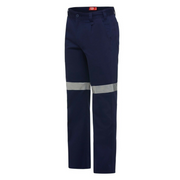 Mens Hard Yakka Core Drill Pants Taped Cotton Phone Pleated Tough Strong Y02540- Bannav S Bannav LLC