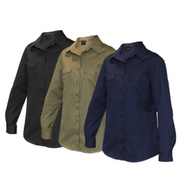 KingGee Womens Workcool 2 Shirt Long Sleeve Lightweight Breathable Work K69880- Bannav S Bannav LLC