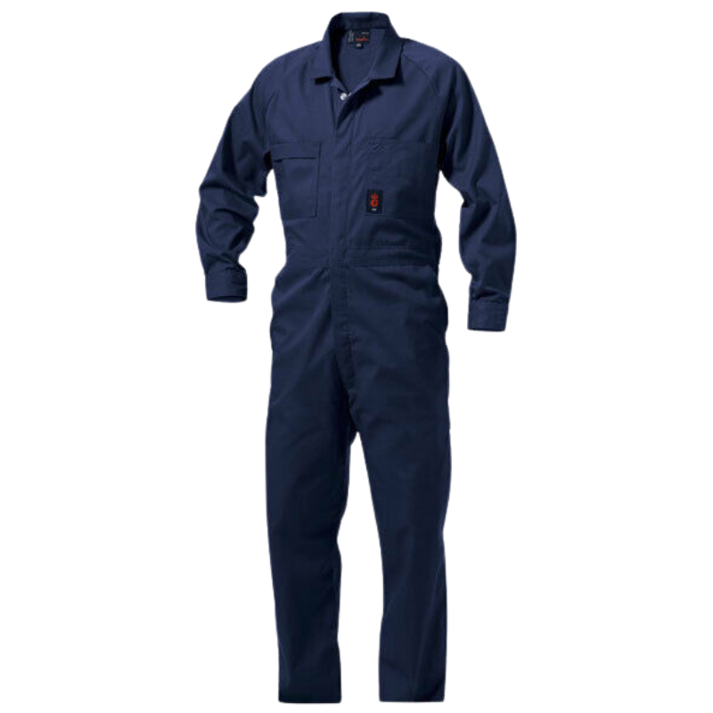 KingGee Mens Polycotton Combo Overall Coverall Work Safety Nickel Stud K01190- Bannav S Bannav LLC