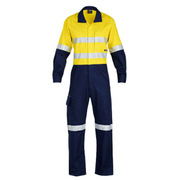 KingGee Mens WorkCool 2 Spliced Overall Work Comfy Safety Cotton Ripstop K51540- Bannav S Bannav LLC