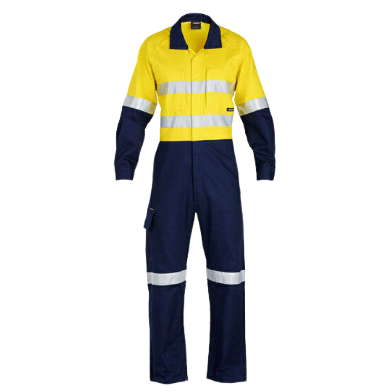 KingGee Mens WorkCool 2 Spliced Overall Work Comfy Safety Cotton Ripstop K51540- Bannav S Bannav LLC