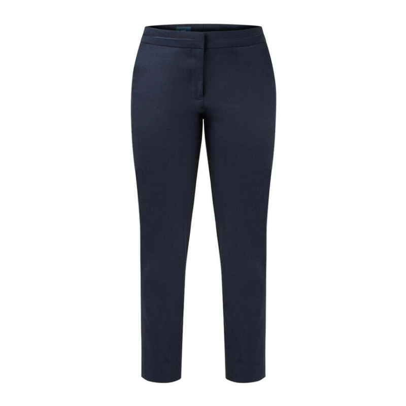 NNT Womens Sharkskin Slim Formal Detail Pants Tough Business Waistband CAT3KQ- Bannav S Bannav LLC