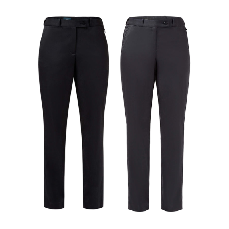 NNT Womens Stretch Twill Business Pants Elastic Waistband Formal Wear CAT3CA- Bannav S Bannav LLC