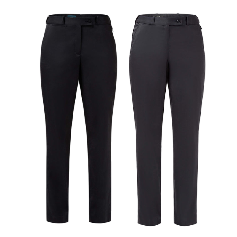 NNT Womens Stretch Twill Business Pants Elastic Waistband Formal Wear CAT3CA- Bannav S Bannav LLC