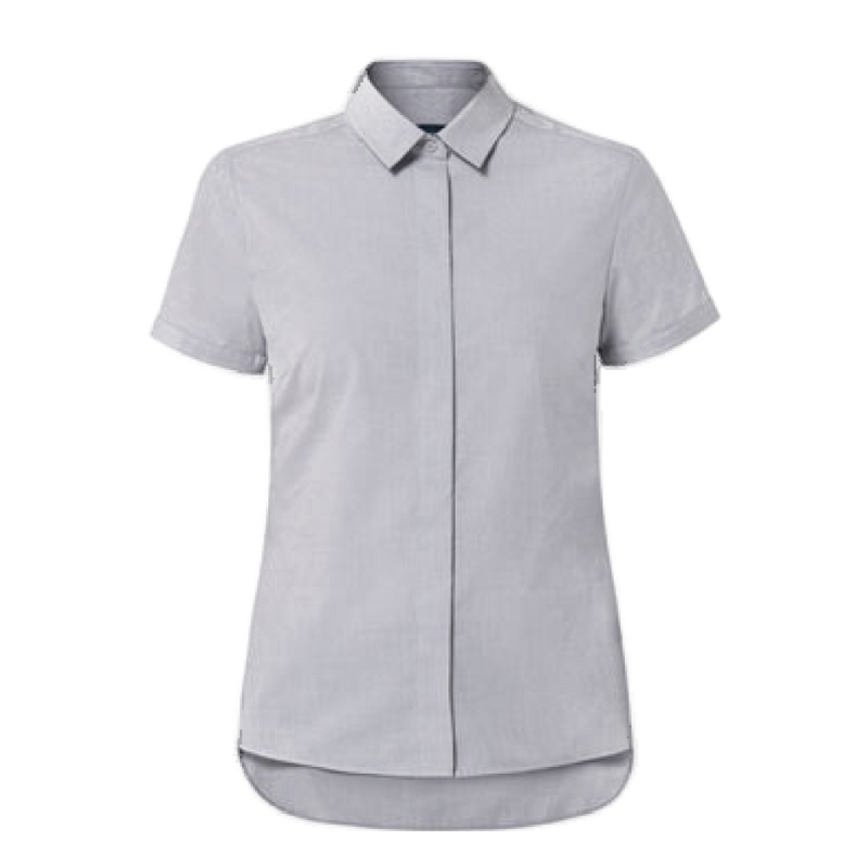 NNT Womens End On End Short Sleeve Formal Classic Fit Business Wear CATU2M- Bannav S Bannav LLC