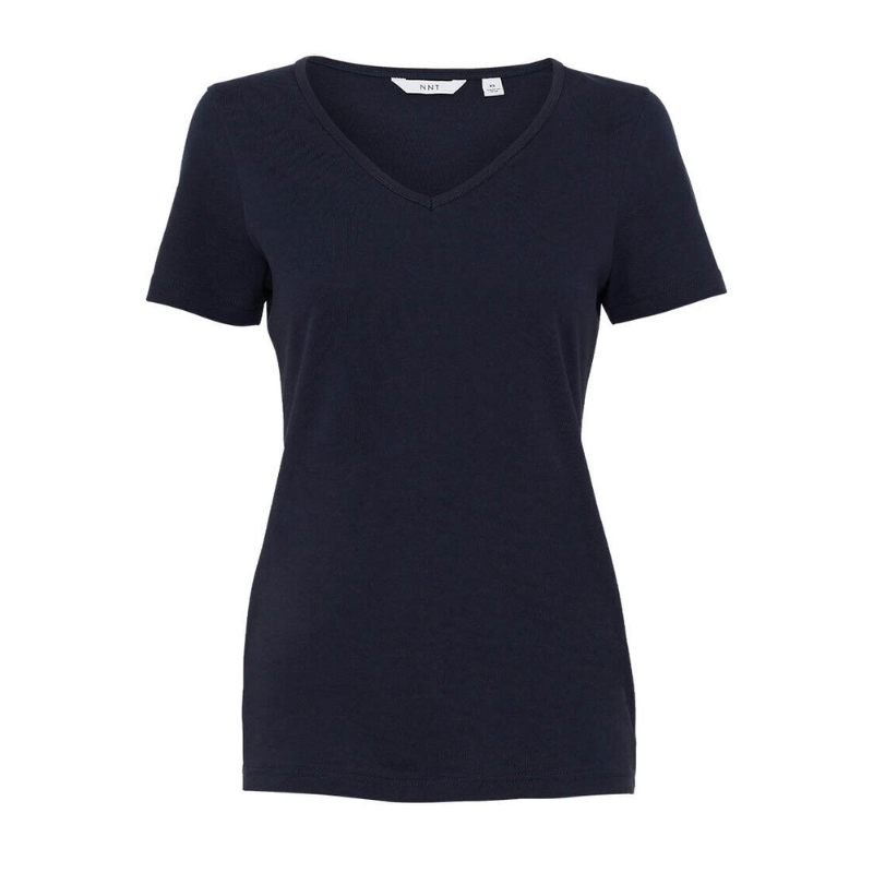 NNT Womens Vine Ani Bac Base Layer Short Sleeve Tee V Neck Shirt CATUMJ- Bannav S Bannav LLC