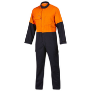 Mens Hard Yakka Protect Hi-Vis 2 Tone Tecasafe Plus Coverall Safety FR Y00302- Bannav S Bannav LLC