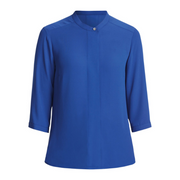 NNT Womens Anti Stain Georgette 3/4 Sleeve Blouse Mandarin Collar Classic CATU5W- Bannav S Bannav LLC