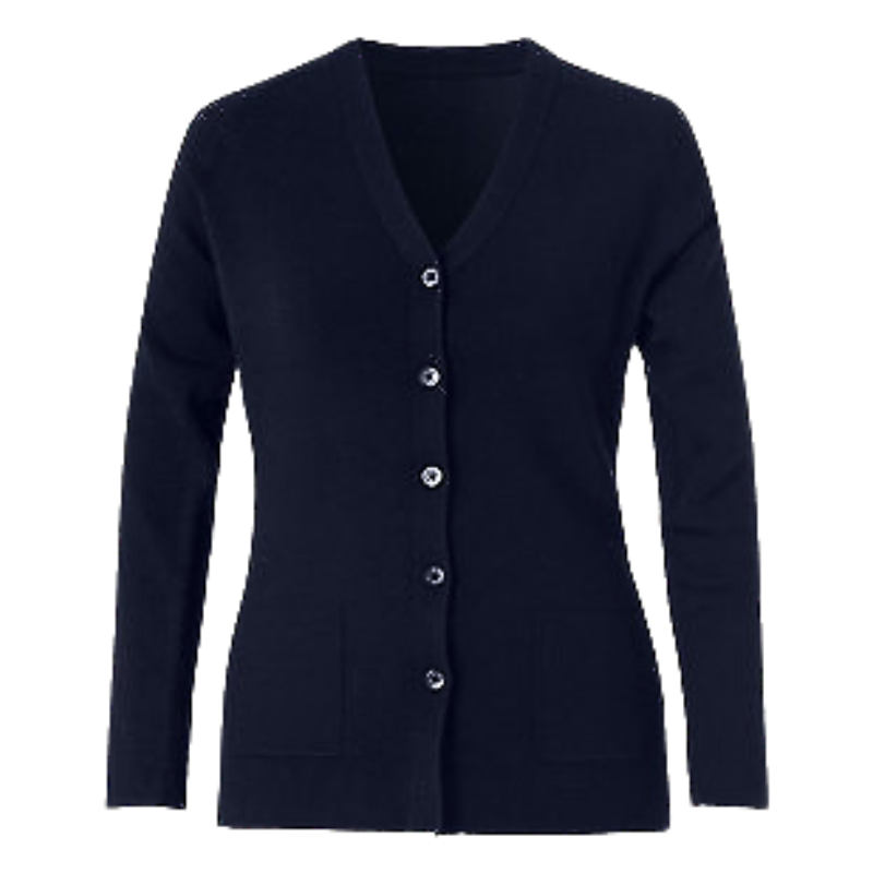 NNT Womens Wool Rich V Neck Cardigan Classic Long Sleeve CAT51C- Bannav S Bannav LLC