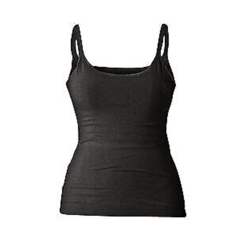 NNT Womens Cotton Lycra Camisole Stretch Twin Strap Shirt CAT497- Bannav S Bannav LLC