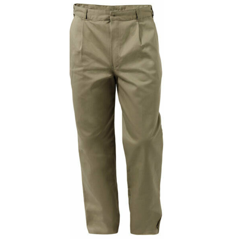 KingGee Mens Steel Tuff Drill Pants Reinforced Pleat Trousers Cotton K03010- Bannav S Bannav LLC