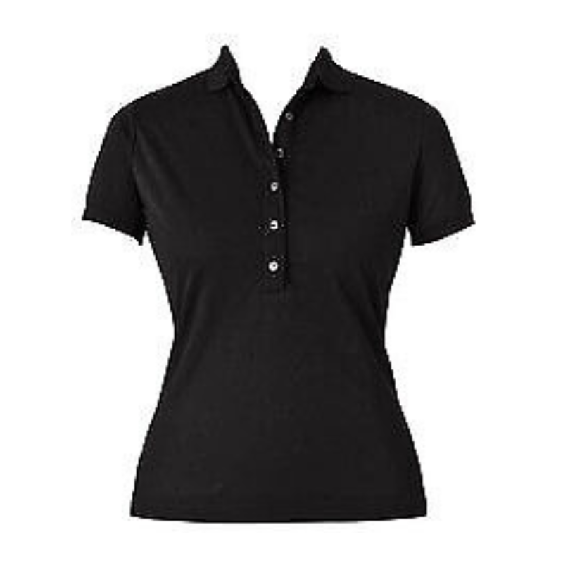NNT Womens Discontinued Cool Plus Deep Placket Polo Fitted Business Shirt CAT452- Bannav S Bannav LLC
