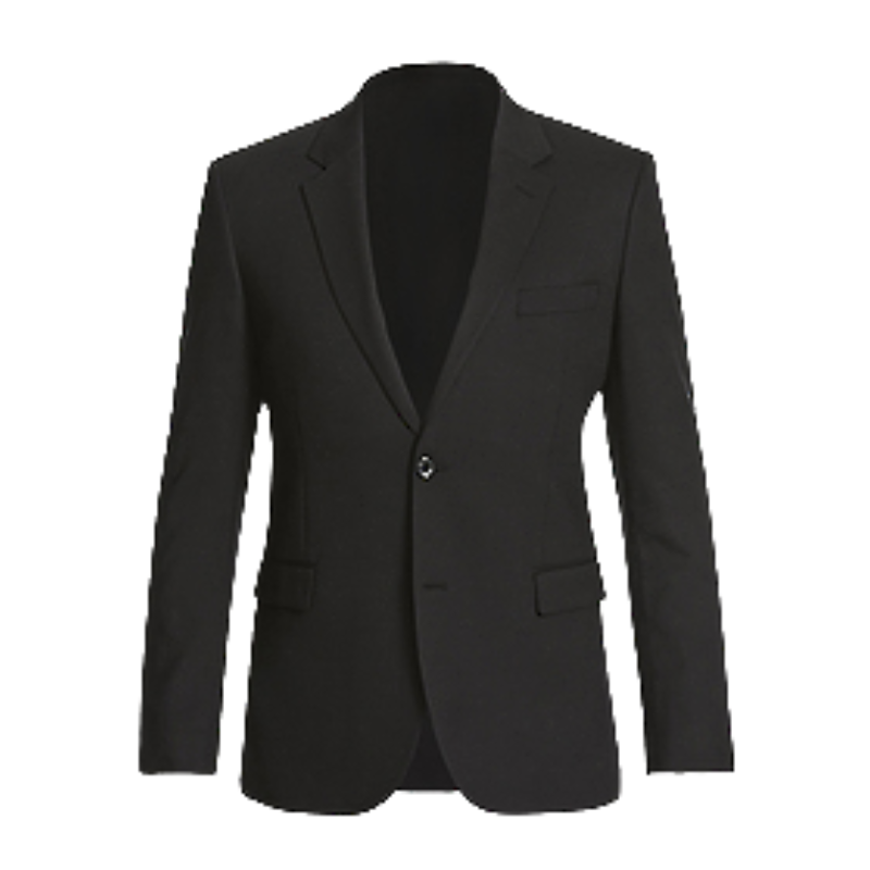 NNT Mens Dobby Stretch 2 Button Jacket Lined Stretch Pleated Over Coat CATB99- Bannav S Bannav LLC