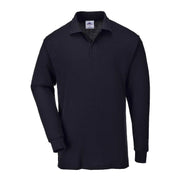 Mens Genoa Long-Sleeved Polo Shirt- Bannav S Bannav LLC