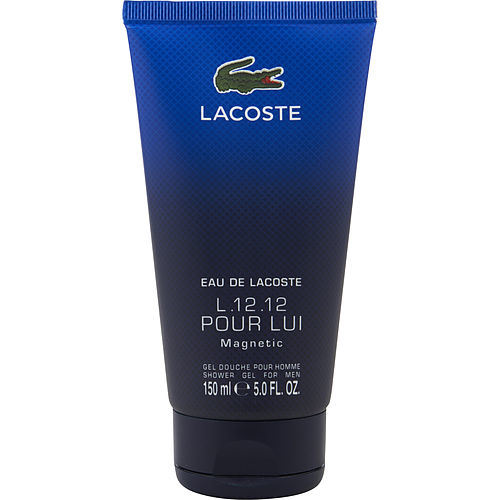 LACOSTE EAU DE LACOSTE L.12.12 MAGNETIC by Lacoste SHOWER GEL 5 OZ