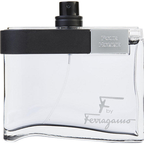 F BY FERRAGAMO POUR HOMME BLACK by Salvatore Ferragamo EDT SPRAY 3.4 OZ *TESTER
