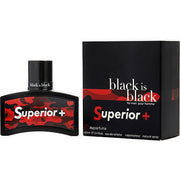 BLACK IS BLACK SUPERIOR by Nuparfums EDT SPRAY 3.4 OZ