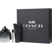 COACH FOR MEN by Coach EDT SPRAY 3.3 OZ & ALL OVER SHOWER GEL 3.3 OZ & EDT SPRAY MINI 0.25 OZ