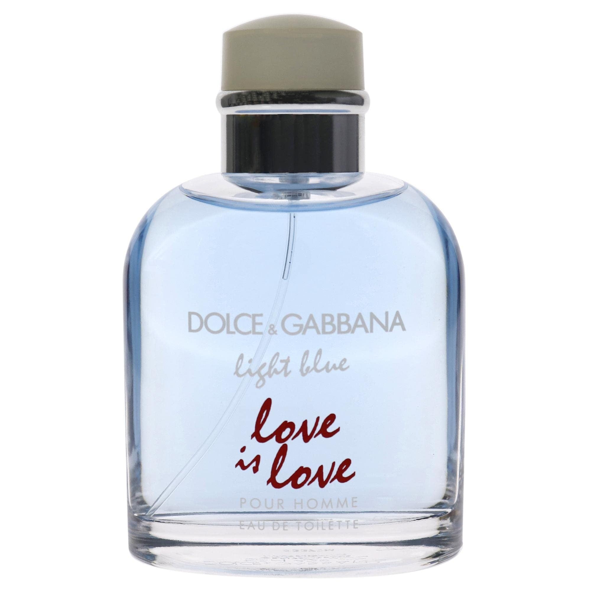 D & G LIGHT BLUE LOVE IS LOVE by Dolce & Gabbana EDT SPRAY 4.2 OZ