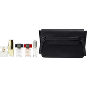 ESTEE LAUDER VARIETY by Estee Lauder 5 PIECE MINI VARIETY WITH PLEASURES & MODERN MUSE LE ROUGE & MODERN MUSE & PURE WHITE LINEN & BEAUTIFUL & COSMETIC BAG AND ALL ARE EDP SPRAY MINIS