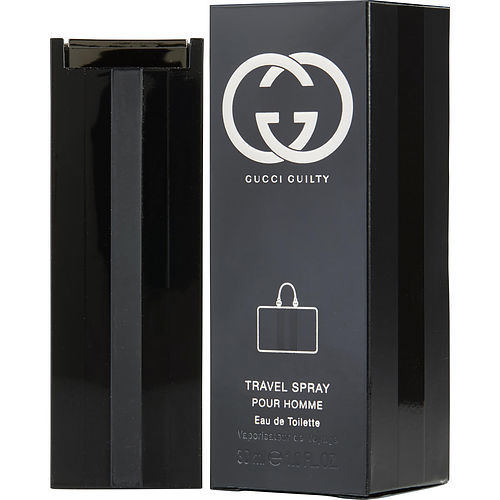 GUCCI GUILTY POUR HOMME by Gucci EDT SPRAY 1 OZ - TRAVEL SPRAY
