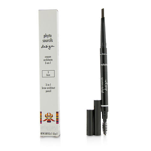 Sisley by Sisley Phyto Sourcils Design 3 In 1 Brow Architect Pencil - # 3 Brun --2x0.2g/0.007oz