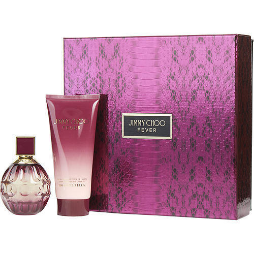 JIMMY CHOO FEVER by Jimmy Choo EAU DE PARFUM SPRAY 2 OZ & BODY LOTION 3.3 OZ