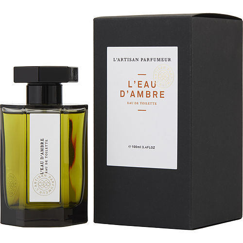 L'ARTISAN PARFUMEUR L'EAU D'AMBRE by L'Artisan Parfumeur EDT SPRAY 3.4 OZ (NEW PACKAGING)