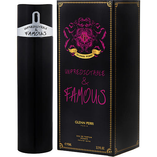 GLENN PERRI UNPREDICTABLE & FAMOUS by Glenn Perri EAU DE PARFUM SPRAY 3.2 OZ