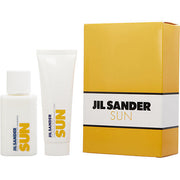 JIL SANDER SUN by Jil Sander EDT SPRAY 2.5 OZ & HAIR AND BODY SHAMPOO 2.5 OZ