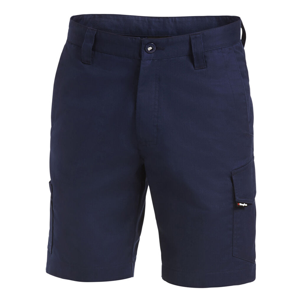 KingGee Mens Workcool 2 Shorts Modern Contoured Fit Workwear Tough Comfy K17820- Bannav S Bannav LLC
