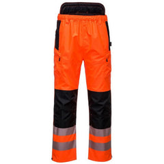 PW342 Hi-Vis Extreme Safety Rain Pants Yellow/Black, 4X-Large- Bannav S Bannav LLC 