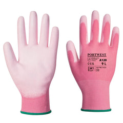 A120 Work Gloves PU Palm Dipped Abrasion and Tear Resistant Black, Xx-Large- Bannav S Bannav LLC 