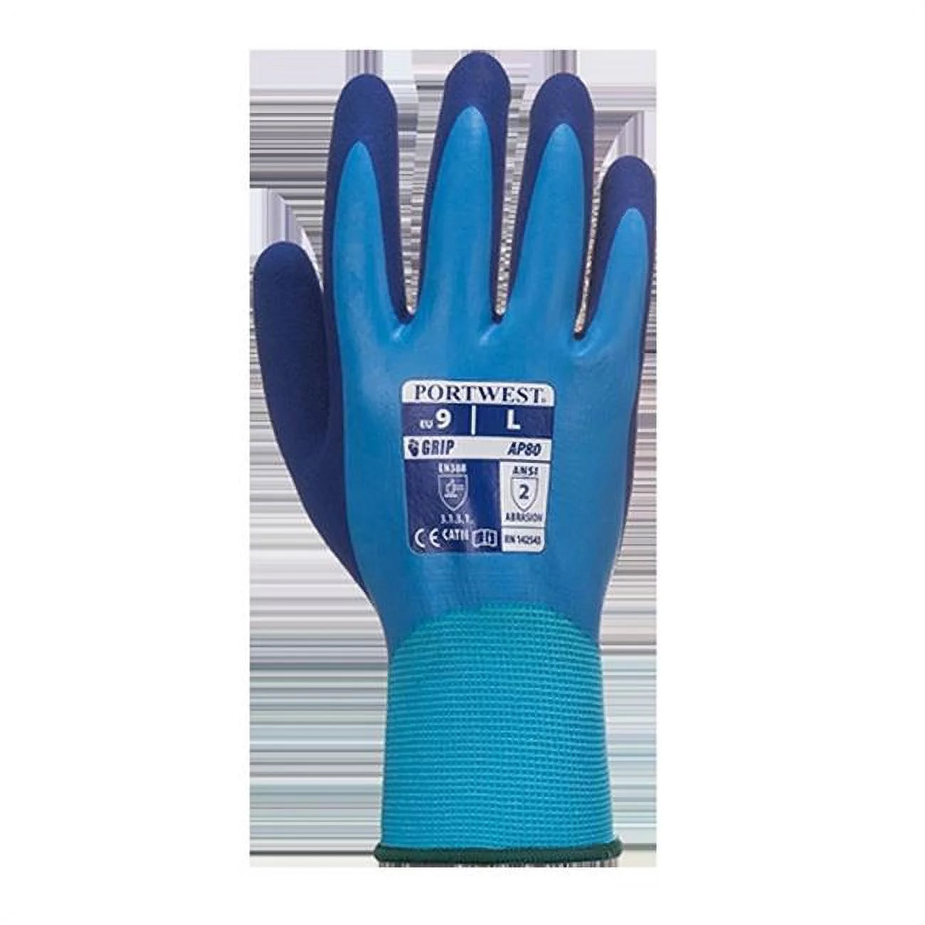 AP80 Lightweight Liquid Pro Glove Blue, Large- Bannav S Bannav LLC 