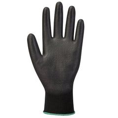 A120 Work Gloves PU Palm Dipped Abrasion and Tear Resistant Black, Large- Bannav S Bannav LLC 