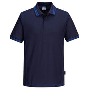 Mens Essential Two Tone Polo Shirt- Bannav S Bannav LLC 