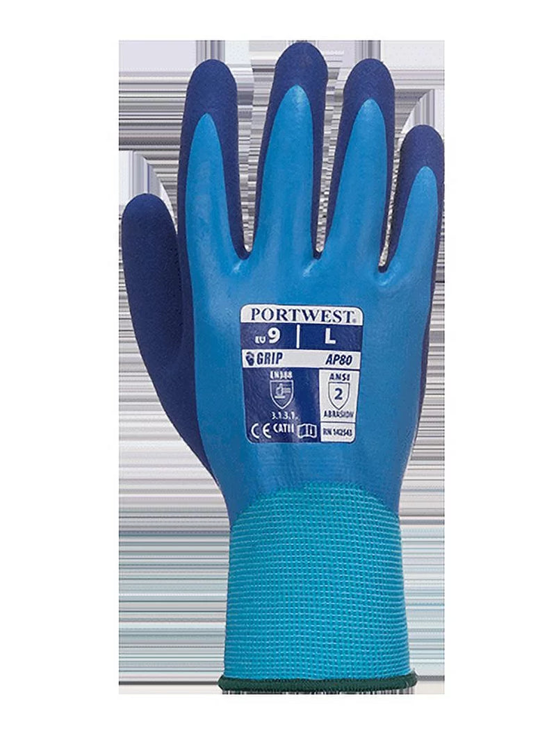 AP80 Lightweight Liquid Pro Glove Blue, Large- Bannav S Bannav LLC 