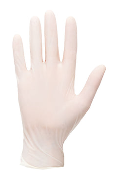 A910 Powdered Latex Disposable Glove White, Large- Bannav S Bannav LLC 